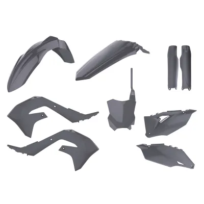 Kit de plástica Polisport KAWASAKI KX 450F 19-23 Gris
