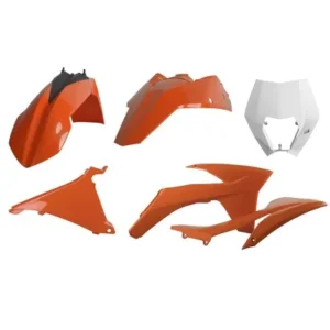 Kit de plástica Polisport KTM EXC EXC-F XC-W XCF-W 12-13 + Portafaros Polisport Color original