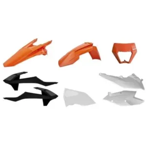 Kit de plástica Polisport KTM EXC EXC-F XC-W XCF-W 17-19 + Portafaros Polisport Color original 2018