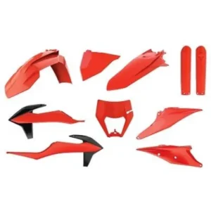 Kit de plástica Polisport KTM EXC EXC-F XC-W XCF-W 20-23 Naranja Flúor