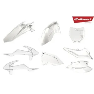 Kit de plástica Polisport KTM SX SX-F XC XC-F 16-18 Transparente