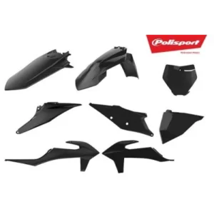 Kit de plástica Polisport KTM SX SX-F XC XC-F 19-21 Negro