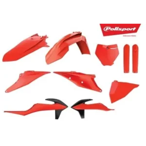 Kit de plástica Polisport KTM SX SX-F XC XC-F 19-22 Naranja Flúor