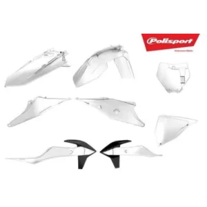 Kit de plástica Polisport KTM SX SX-F XC XC-F 19-22 Transparente
