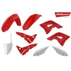 Kit de plástica Polisport RESTYLING HONDA CR 125 250 02-07 estilo CRF 450 2020 Color original