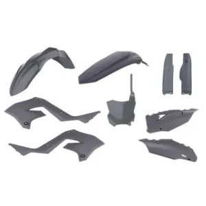Kit de plástica Polisport RESTYLING KAWASAKI KX 125 250 03-08 Gris estilo KX 450 2022