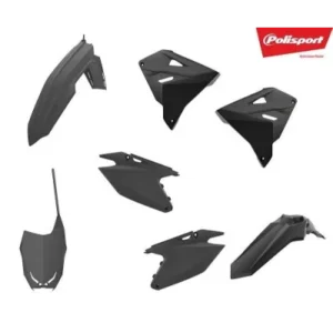 Kit de plástica Polisport SUZUKI RESTYLING RM 125 250 01-08 estilo RMZ 450 2022 Gris