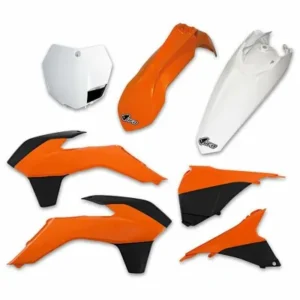 Kit de Plástica UFO OEM Color (13-14) Naranja / Negro / Blanco KTM KTKIT515@999