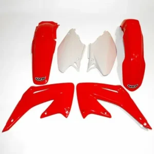 Kit de Plástica UFO OEM Color Rojo / Blanco Honda CR125R / 250R HOKIT103@999