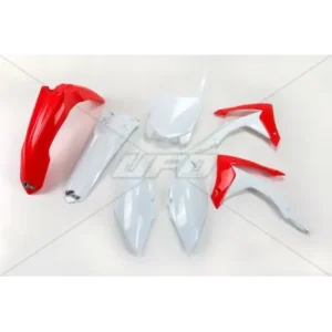 Kit de Plástica UFO OEM Color Rojo / Blanco Honda CRF250R / 450R HOKIT116@999