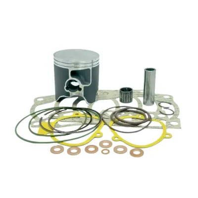 Kit piston (C), juntas parte alta y jaula de agujas piston Vertex y juntas Artein BETA RR 300 2T 22-25