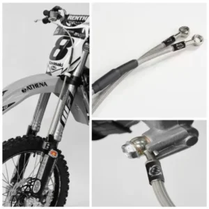 Latiguillo freno delantero medida original MOTOMASTER Suzuki RMZ 250 07-... RMZ 450 08-...