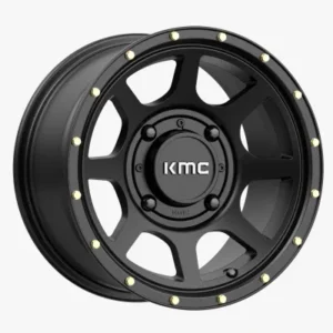 Llanta reforzada KMC KS134 ADDICT 2 Negra 14x7 5+2 4/137 +38mm Can Am