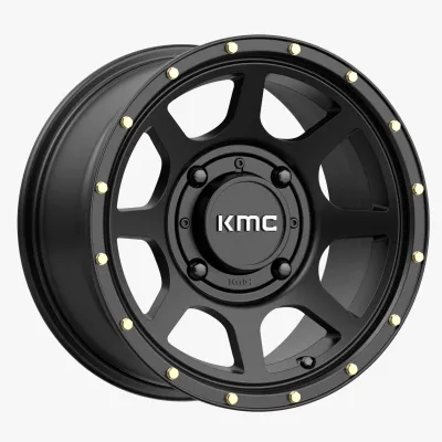 Llanta reforzada KMC KS134 ADDICT 2 Negra 14x7 5+2 4/137 +38mm Can Am