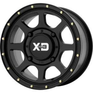 Llanta reforzada KMC XS1344 Negro Satinado 14x7 +38mm 4/156 POLARIS UTV YAMAHA YXZ 1000 2020