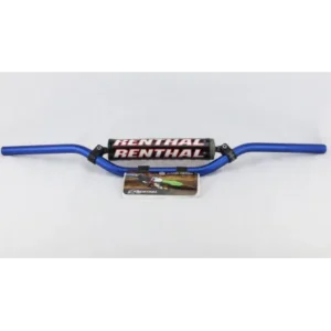 Manillar RENTHAL enduro azul con protector negro