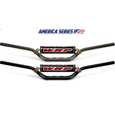 Manillar WRP X-BAR OVERSIZE AMERICA MEDIO-ALTO 28.6mm con barra negro