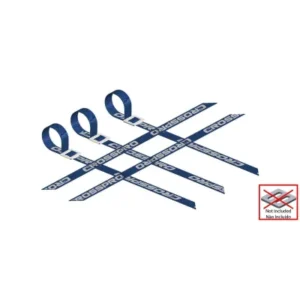 Pack 2 cintas parrillas universales 2x3x2 AZULES super reforzadas CROSSPRO
