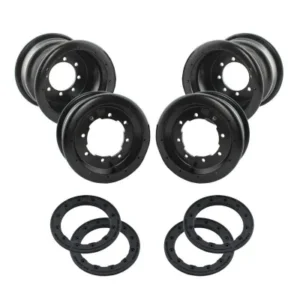 Pack llantas BPR policarbonato 2x10" 2x9" con beadlock BPR negro