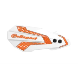 Paramanos Polisport MX FLOW Blanco Naranja+Fijación KTM SX EXC 14-.. HUSQVARNA TC TE FC FE 14-.. SHERCO 17-.. GASGAS MC MCF 21..