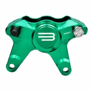 Pinza de Freno delantera derecha verde BERINGER 2 pistones Ø32 AEROTEC