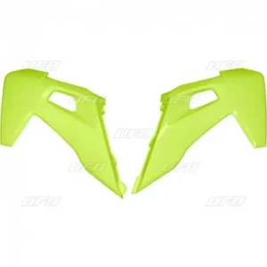 Plásticos laterales de radiador UFO amarillo neon HU03390DFLU
