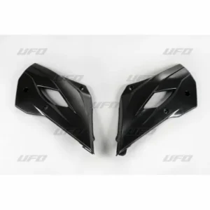 Plásticos laterales de radiador UFO negro Husqvarna TC85 HU03379001