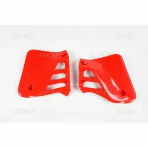 Plásticos laterales de radiador UFO rojo Honda CR125R/250R HO02602061