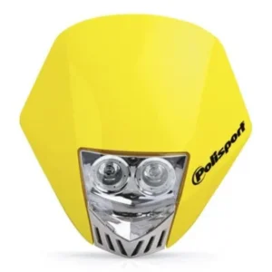 Portafaros Polisport HMX LED Amarillo