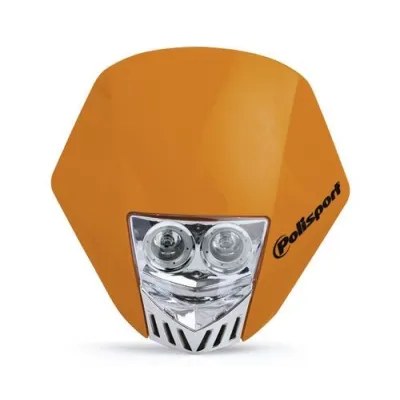 Portafaros Polisport HMX LED Naranja