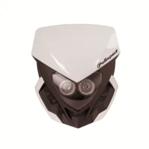 Portafaros Polisport LOOKOS EVO LED Blanco Negro