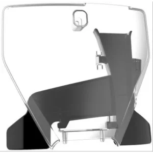 Portanumeros Polisport HUSQVARNA TC FC TX FX 19-22 Transparente