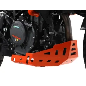Protector de carter trail aluminio naranja CROSSPRO KTM 250 Adventure 21-22 390 Adventure 20-22