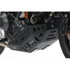 Protector de carter trail aluminio negro texturado CROSSPRO HONDA NC 750X 21-23 (doble embrague)