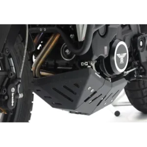 Protector de carter trail aluminio negro texturado CROSSPRO MOTO-MORINI X-CAPE 649 2022