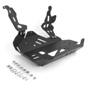 Protector de carter trail aluminio negro texturado Honda VRF 1200 X CROSS TOURER 2012-2015