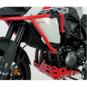 Protector de carter trail aluminio rojo CROSSPRO BENELLI TRK 502 X 18-24