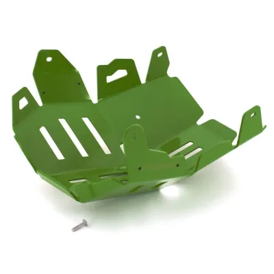 Protector de carter trail aluminio verde CROSSPRO KAWASAKI KLE 650 VERSYS 2015-2021