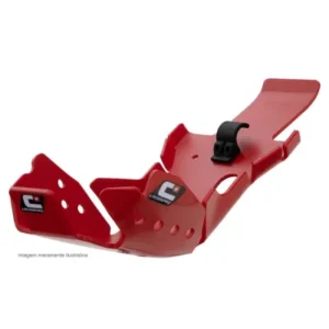 Protector de carter y bieleta enduro Crosspro DTC rojo Beta RR 4t 2010-2017