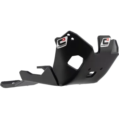 Protector de carter y bieleta hard enduro Crosspro DTC 8mm negro TM EN MX 125 144 2025