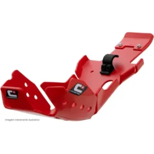 Protector de carter y bieleta hard enduro Crosspro DTC rojo Yamaha WR YZ 450F Fantic XEF XXF 450