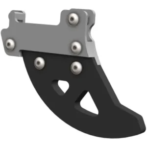 Protector de disco de freno trasero DTC 15mm CROSSPRO negro y plata TRIUMPH TF 250 2025