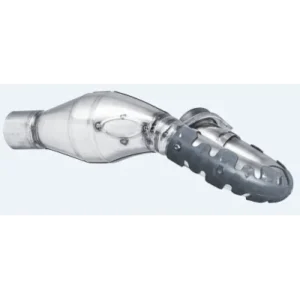 Protector de escape Polisport 4T Armadillo versión corto Gris