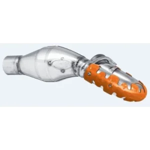 Protector de escape Polisport 4T Armadillo versión corto Naranja