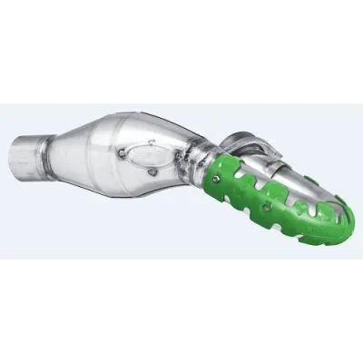 Protector de escape Polisport 4T Armadillo versión corto Verde