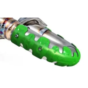 Protector de escape Polisport 4T Armadillo versión largo Verde