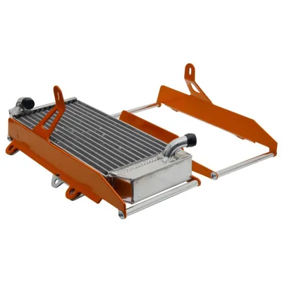 Protector de radiador aluminio CROSSPRO naranja para HUSQVARNA y KTM 2017-2019
