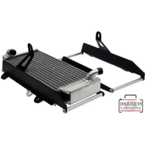 Protector de radiador aluminio CROSSPRO negro HONDA CRF 250R-RX 21-22 300RX 21-22 CRF 450R-RX 21-22