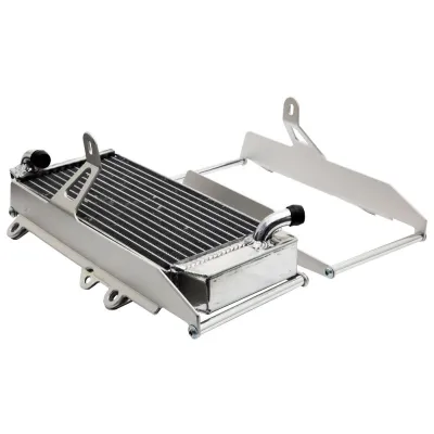 Protector de radiador aluminio CROSSPRO plata TBI HUSQVARNA 250 350 450 23-25 KTM 250 300 350 450 23-25 GASGAS 24-25