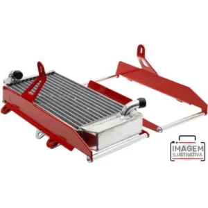 Protector de radiador aluminio CROSSPRO rojo HONDA CRF 250R-RX 21-22 300RX 21-22 CRF 450R-RX 21-22